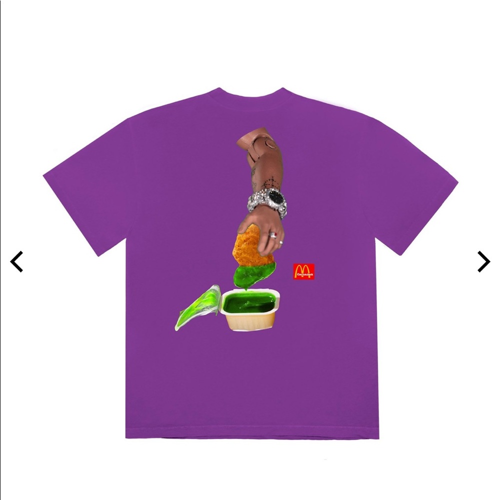 Travis Scott McDonald’s T-shirt sz S Ms ask